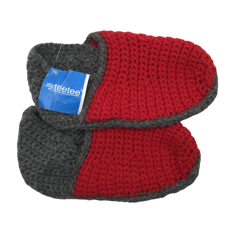 Naisten Handmade - Villasukat, koko 39 - Punainen ()