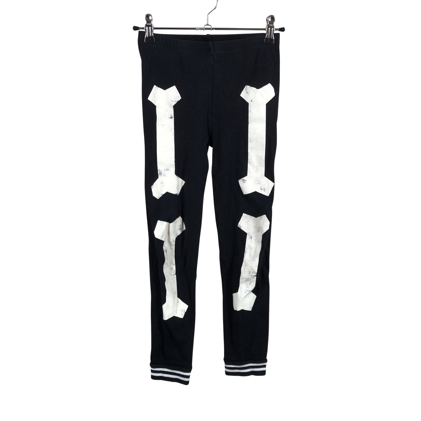Tyttöjen Gymboree - Leggingsit, koko 122 - 128 - Musta (1)