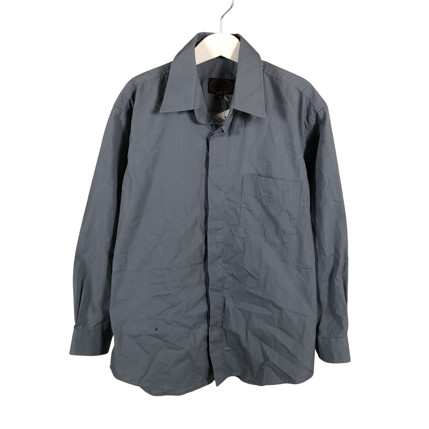 Poikien Luhta - Kauluspaita, koko 128 - 134 - Sininen (1)