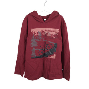 Unisex Keiki - Trikoopaita, koko 140 - 146 - Viininpunainen (1)