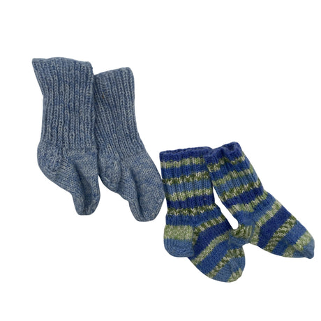 Unisex Handmade - Villasukat, koko 18 - Sininen ()