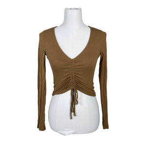 Naisten Even&Odd - Trikoopaita, koko 34 - Ruskea (1)