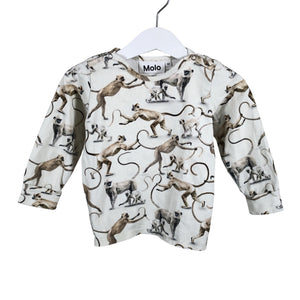 Unisex Molo Kids - Trikoopaita, koko 80 - 86 - Beige (1)