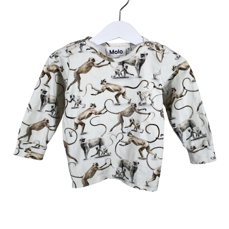 Unisex Molo Kids - Trikoopaita, koko 80 - 86 - Beige ()