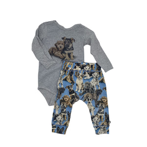 Unisex Molo Kids - Body, koko 74 - 80 - Harmaa (1)