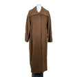 Naisten Master-Coat - Villakangastakki, koko 36 - Ruskea ()