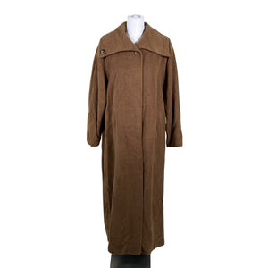 Naisten Master-Coat - Villakangastakki, koko 36 - Ruskea (1)