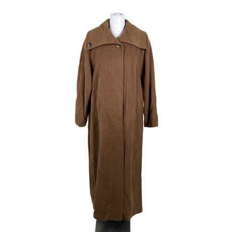 Naisten Master-Coat - Villakangastakki, koko 36 - Ruskea ()