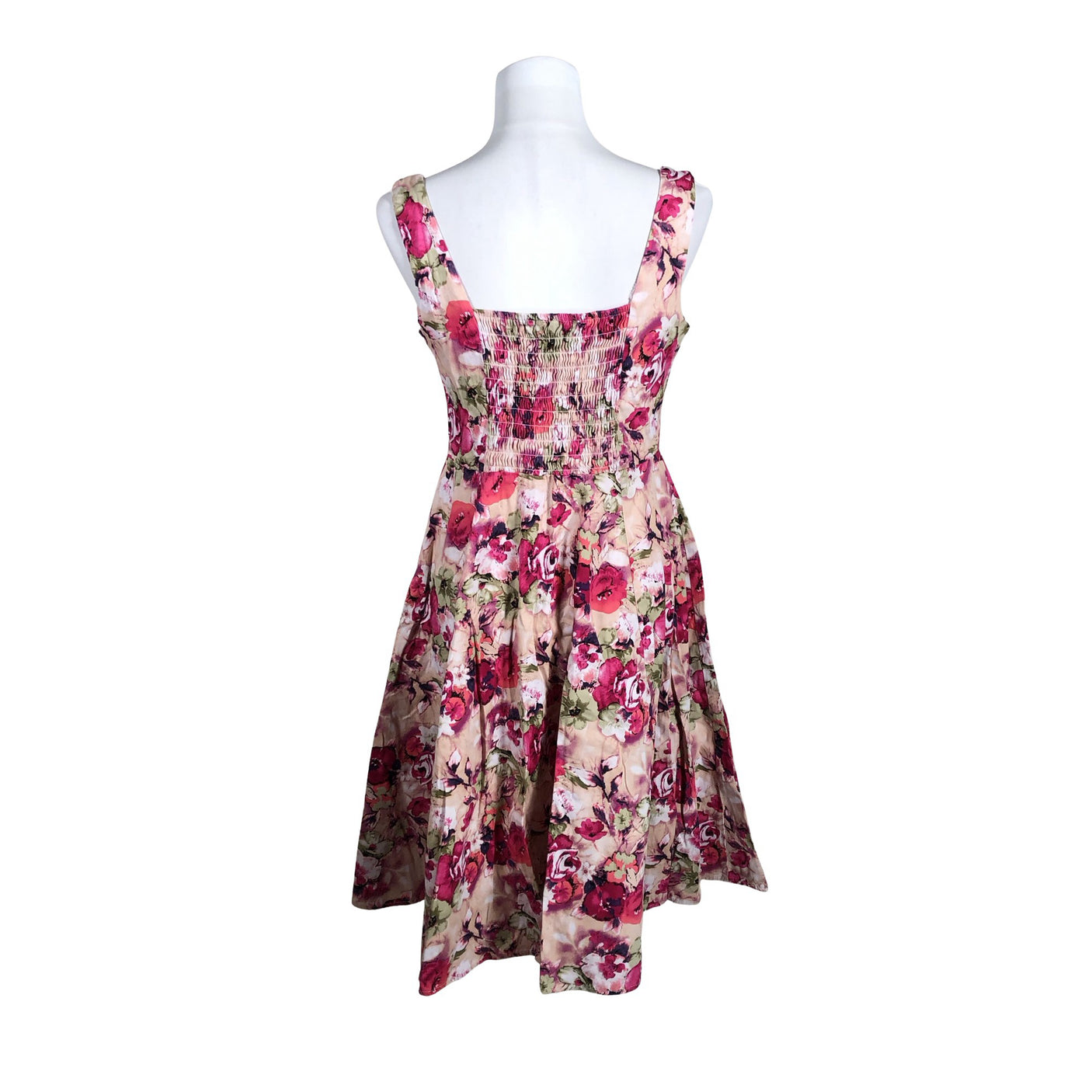 Naisten Hearts & Roses - Kangasmekko, koko 42 - Pinkki (2)