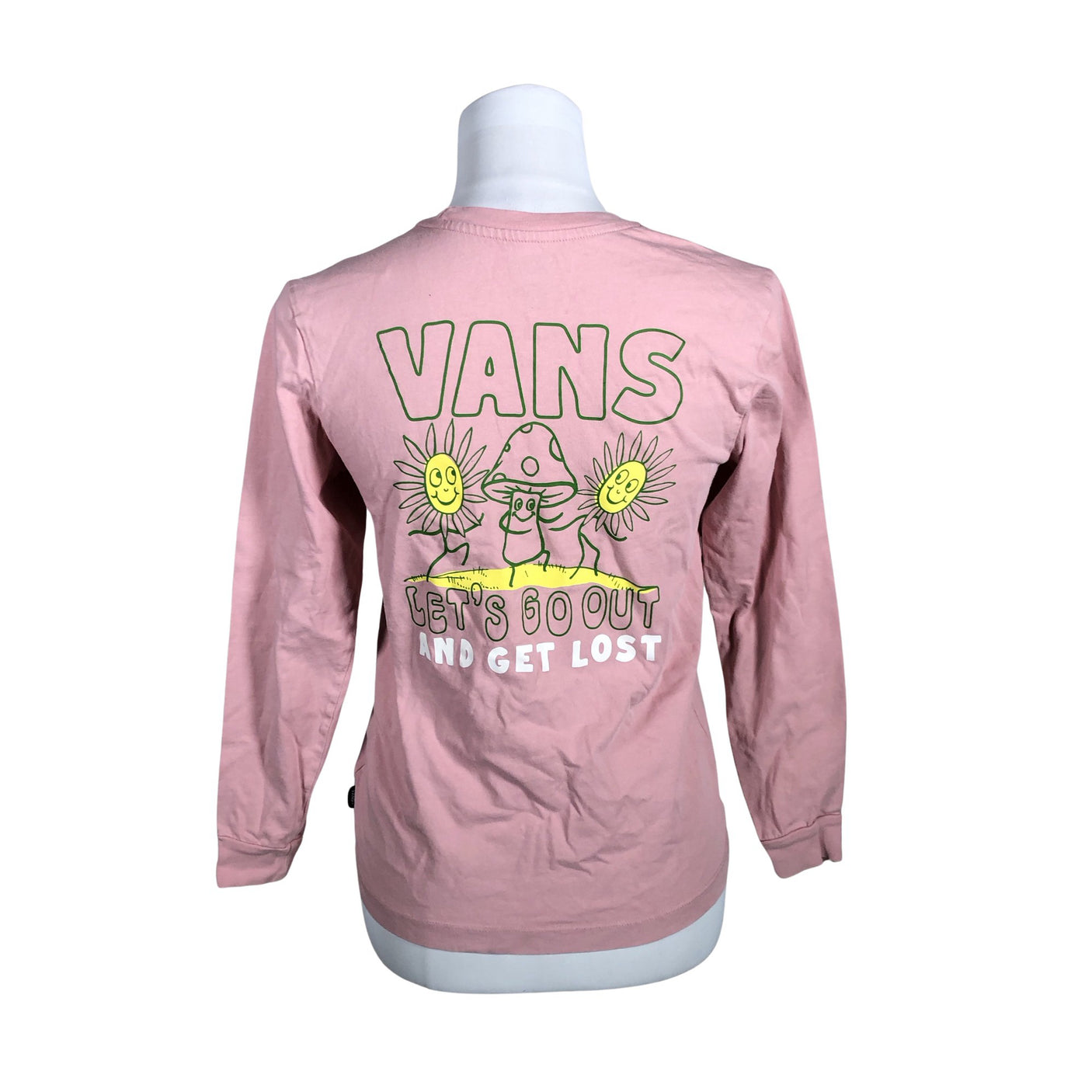 Naisten Vans - Trikoopaita, koko 34 - Vaaleanpunainen (2)