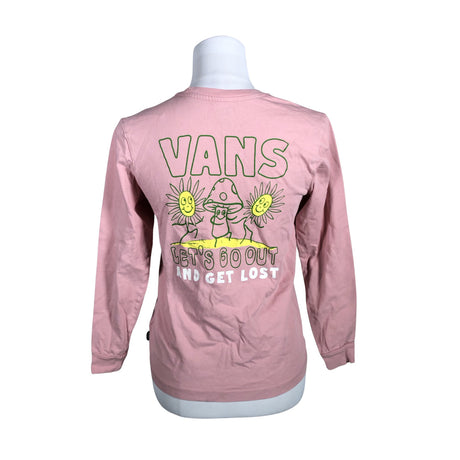 Naisten Vans - Trikoopaita, koko 34 - Vaaleanpunainen (2)