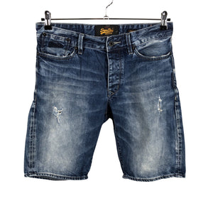 Miesten Superdry - Farkkushortsit, koko W31 - Sininen (1)