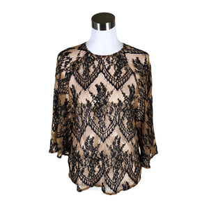 Naisten Ganni - Pusero, koko 38 - Beige (1)