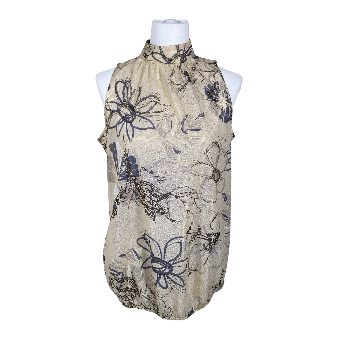 Naisten Mötivi - Juhlatoppi, koko 38 - Beige (1)