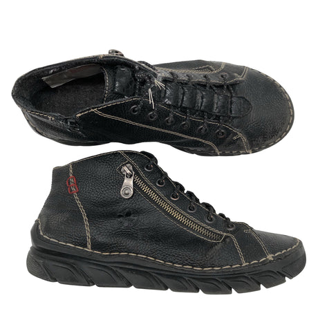 Naisten Rieker - Nilkkurit, koko 39 - Musta ()