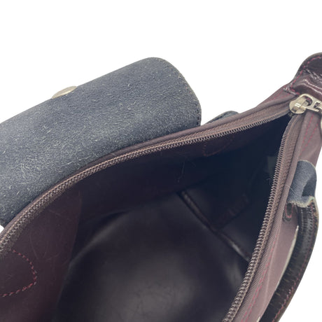 Naisten Longchamp - Käsilaukku, koko Mini - Viininpunainen (2)