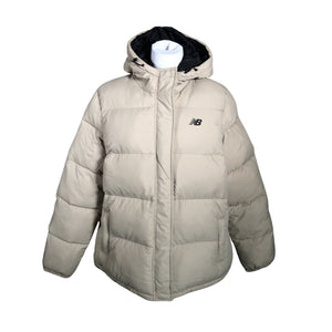 Naisten New Balance - Toppatakki, koko 44 - Beige (1)