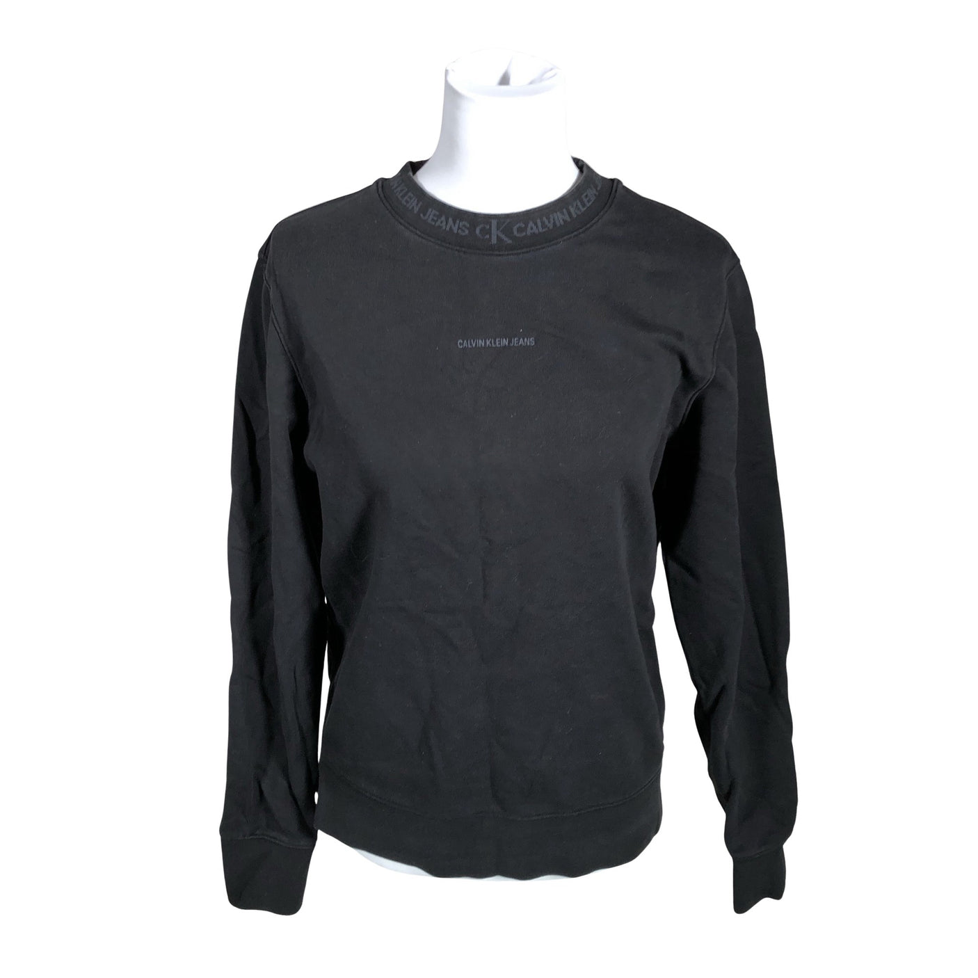 Naisten Calvin Klein Jeans - Collegepaita, koko 36 - Musta (1)