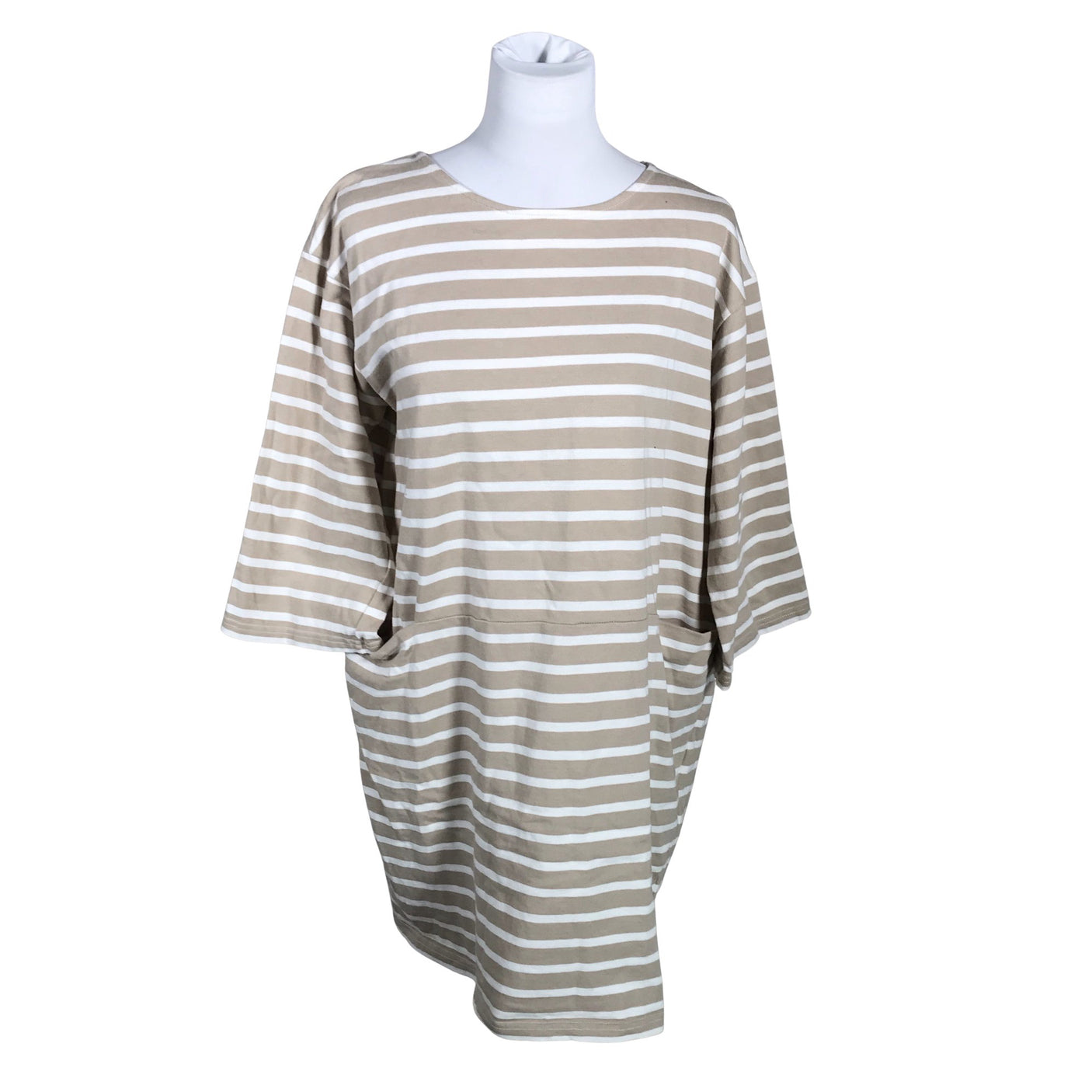 Naisten Nanso - Trikoomekko, koko 40 - Beige (1)