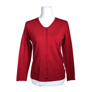 Naisten Gerry Weber - Neulepaita, koko 38 - Punainen (1)