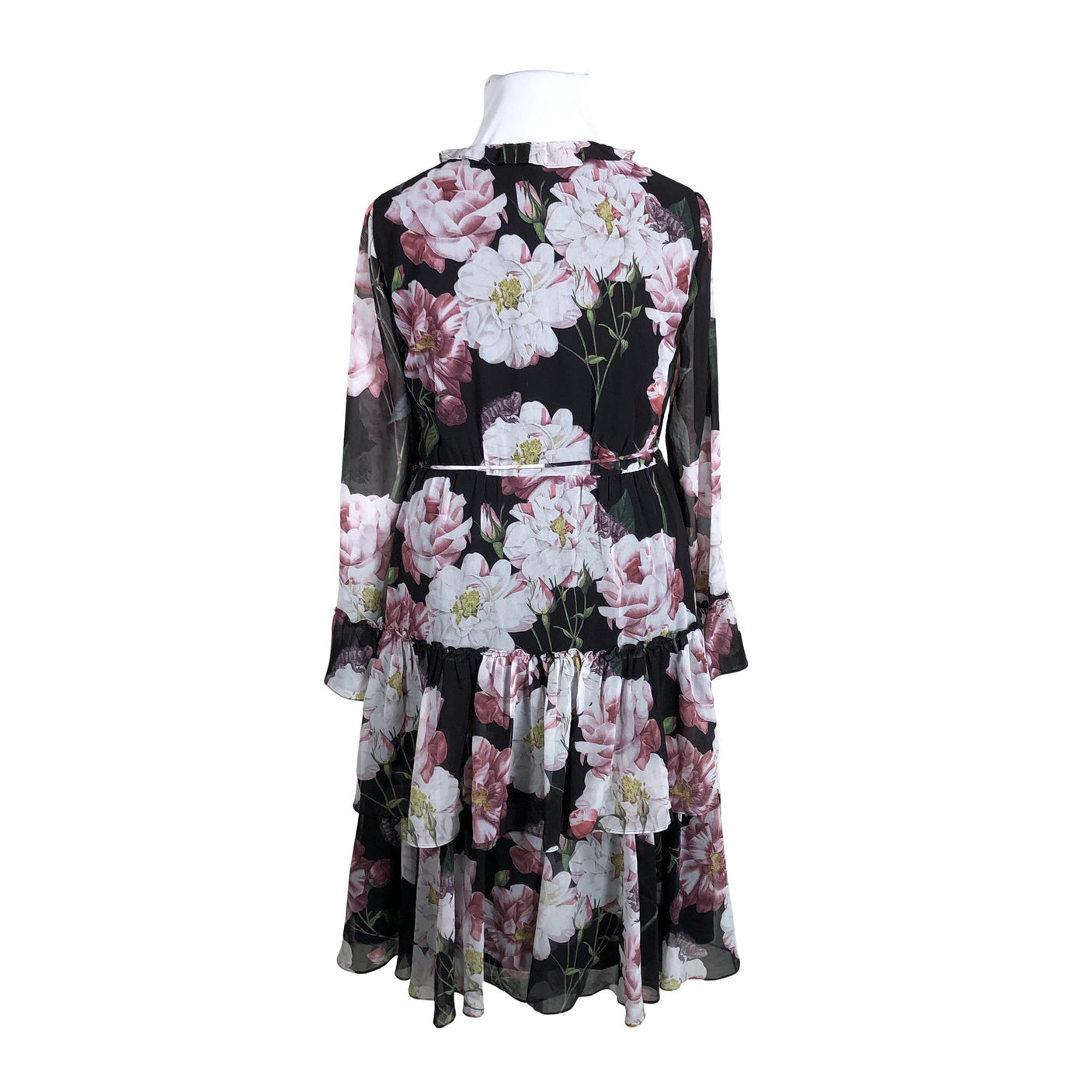 Naisten Ted Baker - Sifonkimekko, koko 42 - Musta (3)