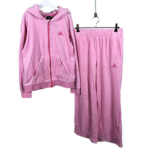 Tyttöjen Adidas - Collegeasu, koko 146 - 152 - Vaaleanpunainen (1)