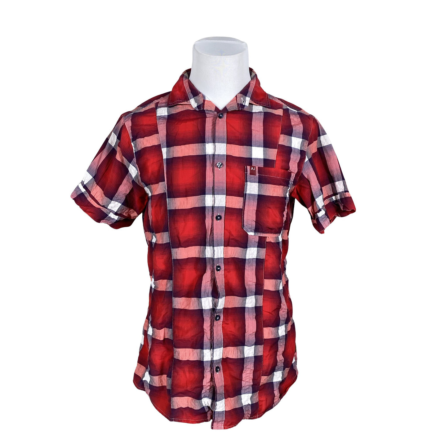 Miesten Armani Jeans - Kauluspaita, koko L - Punainen (1)