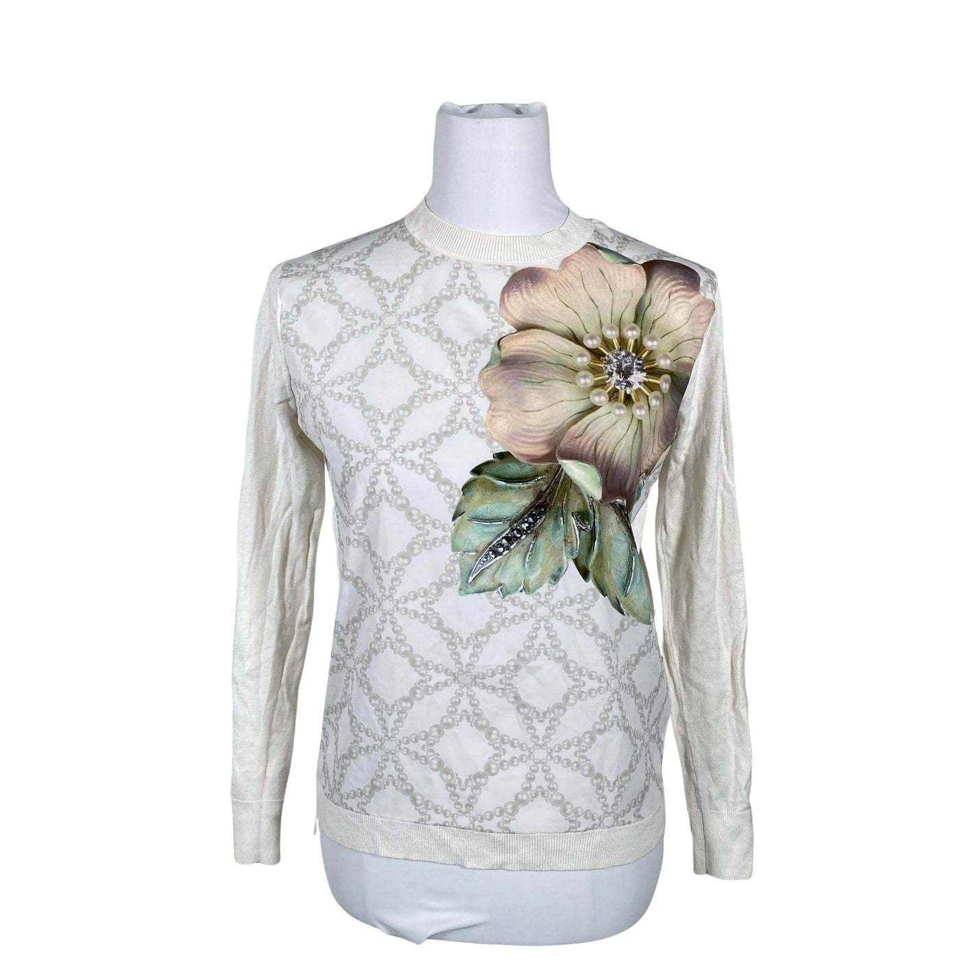 Naisten Ted Baker - Neulepaita, koko 36 - Valkoinen (1)