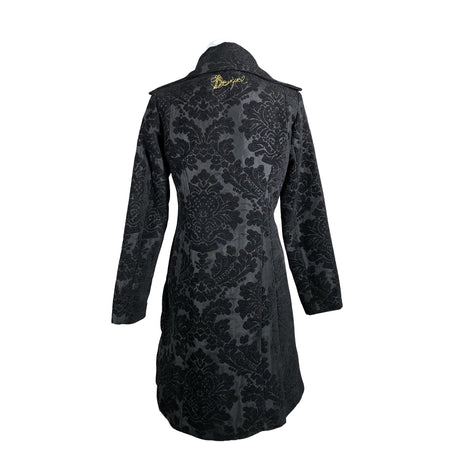 Naisten Desigual - Trenssitakki, koko 38 - Musta (2)