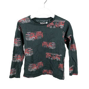 Unisex Bogi - Trikoopaita, koko 116 - 122 - Vihreä (1)