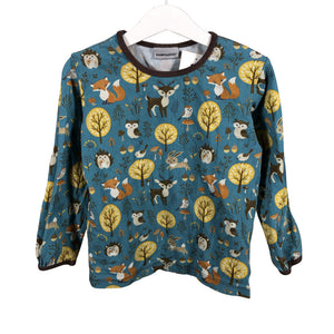 Unisex Sampsukka - Trikoopaita, koko 104 - 110 - Sininen (1)