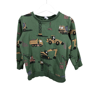 Unisex Lindex - Collegepaita, koko 98 - 104 - Vihreä (1)