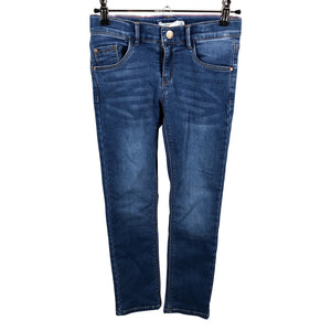 Unisex Name It - Farkkuleggingsit, koko 122 - 128 - Sininen (1)