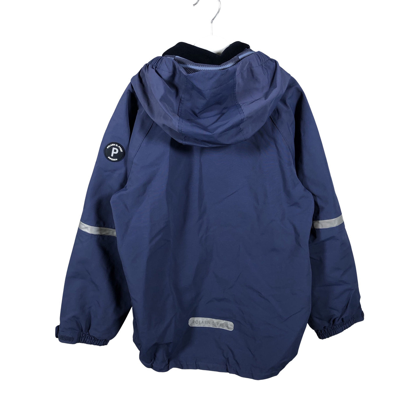 Unisex Polarn O. Pyret - Välikausitakki, koko 134 - 140 - Sininen (2)