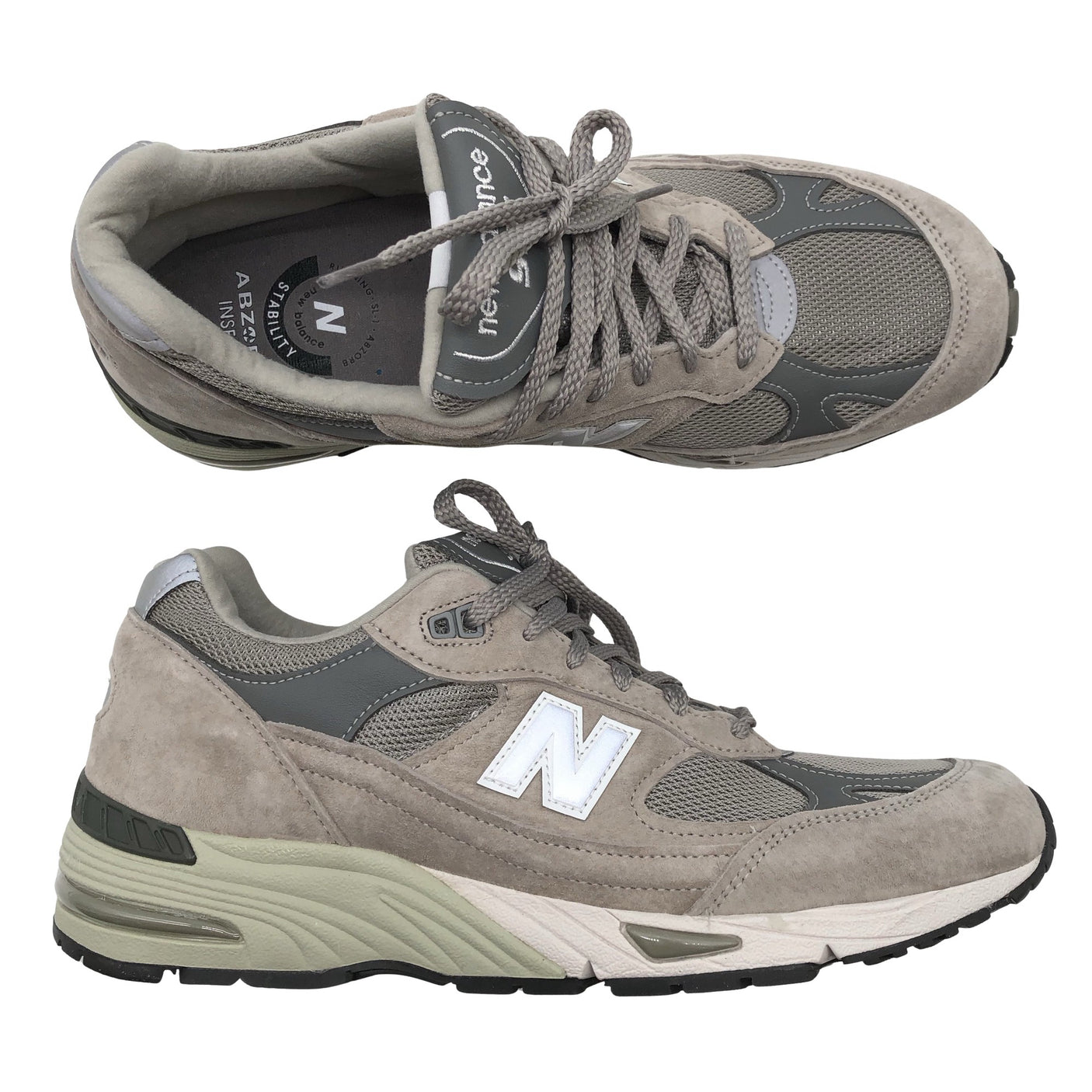 Miesten New Balance - Lenkkarit, koko 44 - Harmaa (1)