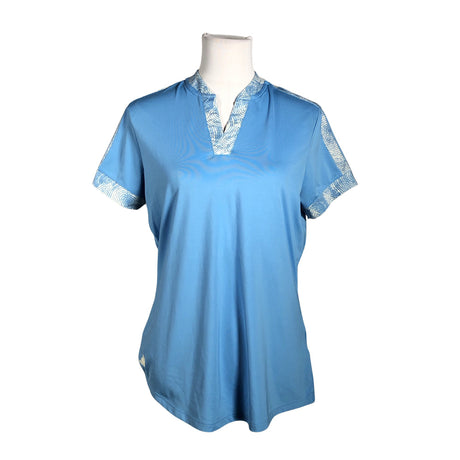 Naisten Adidas - Urheilupaita, lyhyet hihat, koko 38 - Vaaleansininen ()