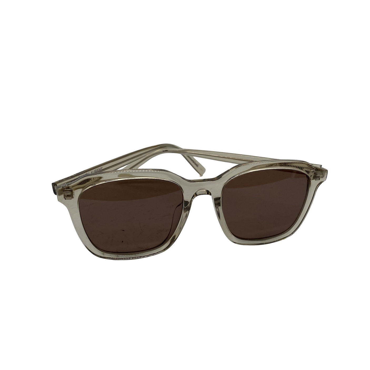 Unisex Saint Laurent - Aurinkolasit, koko Ei kokoa - Ruskea (1)