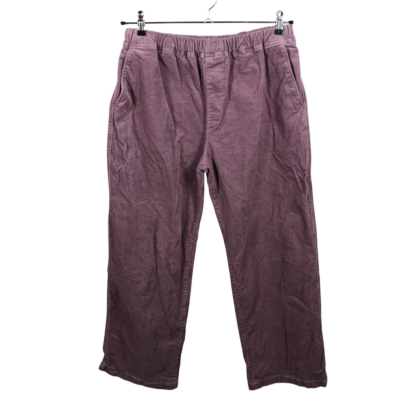 Naisten Muji - Samettihousut, koko 42 - Violetti (1)