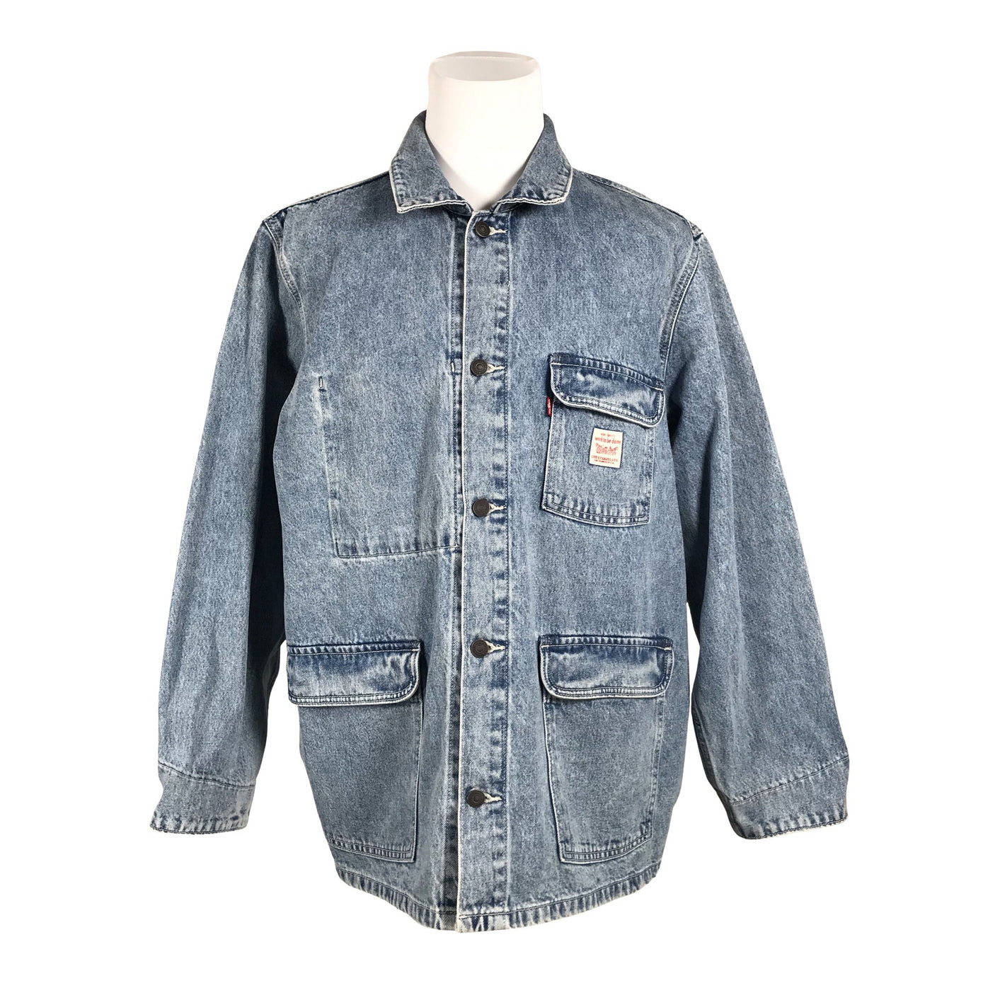 Miesten Levi's - Farkkutakki, koko XL - Vaaleansininen (1)