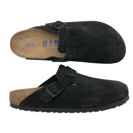 Miesten Birkenstock - Pistokkaat, koko 43 - Musta ()