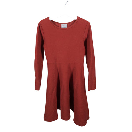 Tyttöjen NOSH - Trikoomekko, koko 122 - 128 - Oranssi ()