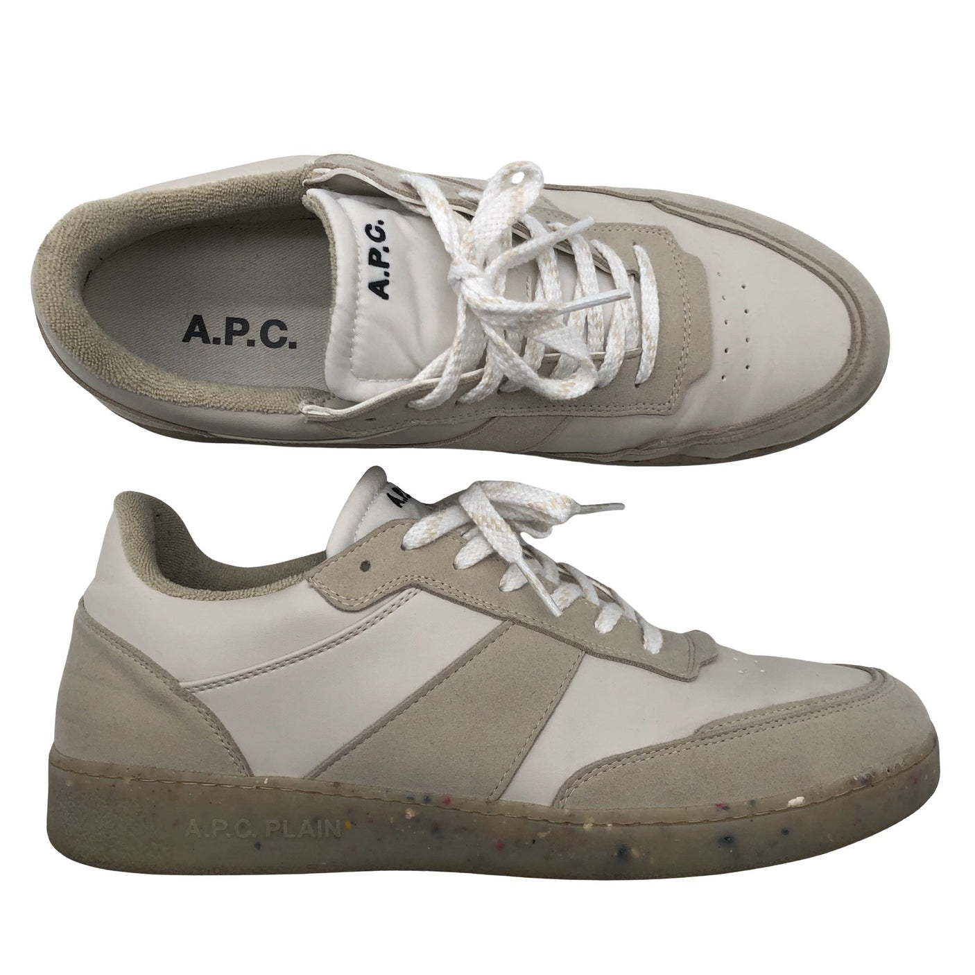 Miesten A.P.C. - Tennarit, koko 44 - Beige (1)