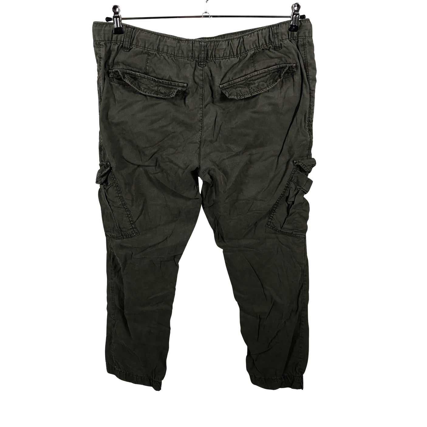 Naisten Superdry - Cargohousut, koko 40 - Vihreä (2)