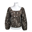 Naisten Versonpuoti - Trikoopaita, koko 36 - Ruskea ()