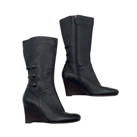 Naisten Ecco - Saappaat, koko 40 - Musta ()