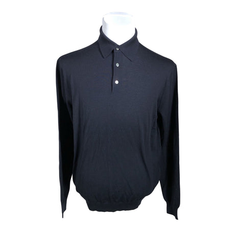Miesten SuitSupply - Neulepaita, koko XXL - Sininen ()
