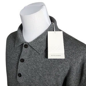 Miesten COS - Neulepaita, koko XL - Harmaa (2)