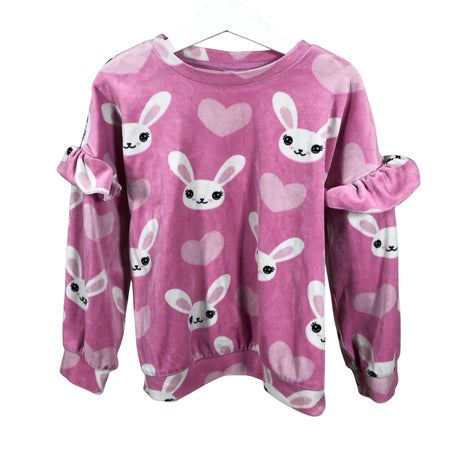 Tyttöjen Lindex - Collegepaita, koko 116 - 122 - Pinkki ()