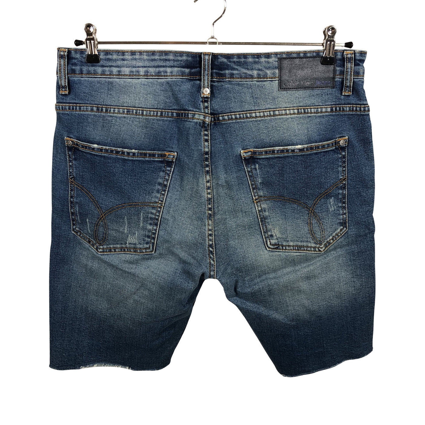 Miesten Calvin Klein Jeans - Farkkushortsit, koko W34 - Sininen (2)