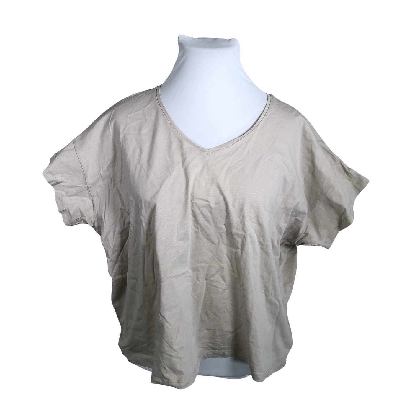 Naisten Lindex - T-paita, koko 44 - Beige (1)